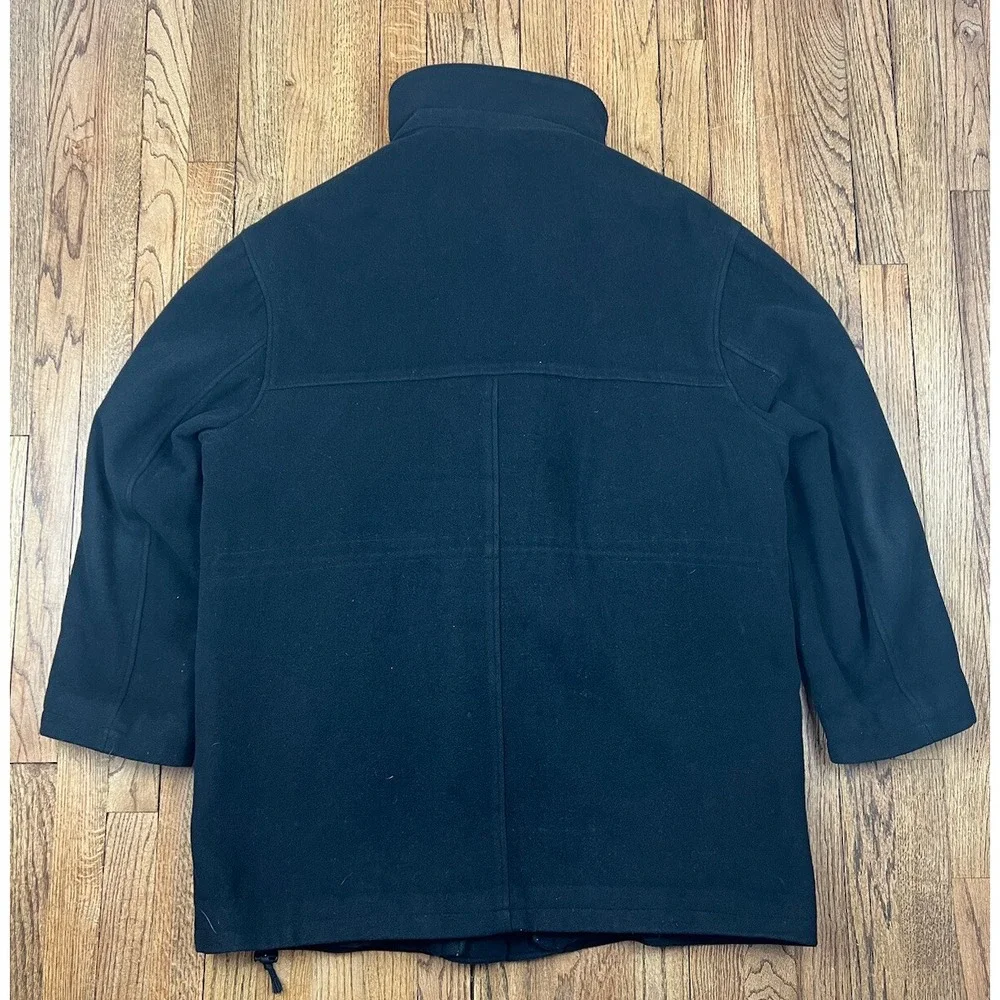Polo Ralph Lauren Cashmere Blend Overcoat Jacket Full Zip Wool Men's Size 46L - Picture 6 of 10